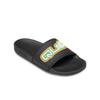 Sandale QUIKSILVER "Rivi", Gr. 8(41), schwarz, rasta, Obermaterial: Synthetikmaterial / Außensohle: Gummi, Schuhe