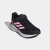 Laufschuh ADIDAS SPORTSWEAR "RUNFALCON 5 KIDS", Gr. 31, schwarz (core schwarz, pink spark, silber metallic), Textil, Synthetik, sportlich, Schuhe