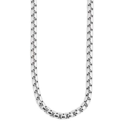 Kette ohne Anhänger ADELIA´S "Neuheit 2025 - Damen Edelstahl Venezianerkette Halskette" Gr. 60, silber, Halsketten, Damen, 60, Edelstahl Image