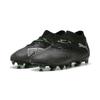 Fußballschuh PUMA "FUTURE 8 PRO FG/AG Fußballschuhe Jugendliche", Kinder, Gr. 32, schwarz cool light gray fluo grün, Obermaterial: Textil, Synthetik; Futter: Textil, Synthetik; Innensohle: Textil; Laufsohle: Synthetik, Schuhe