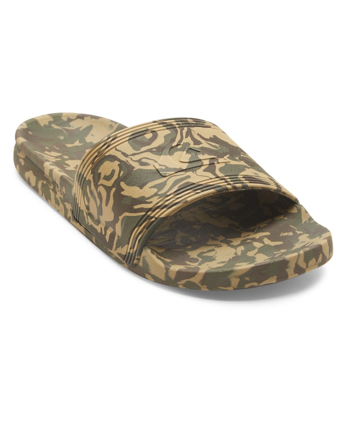 Sandale QUIKSILVER "Dockyard", Herren, Gr. 12(45), grün (grün 1), Obermaterial: Synthetikmaterial / Futter: Textil / Außensohle: EVA, Schuhe Sandale