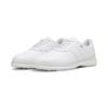 Golfschuh PUMA "PUMA Avant Golfschuhe Herren", Gr. 42.5, grau (weiß ash gray), Obermaterial: Kuhleder; Futter: Textil, Synthetik; Innensohle: Textil; Laufsohle: Gummi, Schuhe