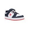 Sneaker DC SHOES "Manteca 4 V Sn", Kinder, Gr. 12,5(30), weiß, navy, rot, 100% Synthetik, Schuhe
