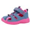 Sandale KANGAROOS "KI-Rock Lite EV", Gr. 26, midnight blau, daisy pink oc, Synthetik, Textil, sportlich, Schuhe