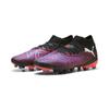 Fußballschuh PUMA "FUTURE 8 PRO FG/AG Fußballschuhe Damen", Gr. 39, schwarz, weiß glowing rot, Obermaterial: Synthetik, Textil; Futter: Synthetik, Textil; Innensohle: Textil; Laufsohle: Synthetik, Schuhe