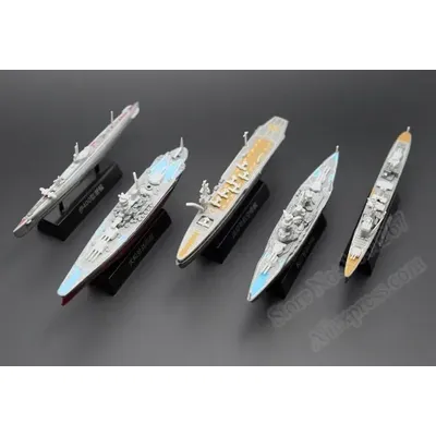Out of Print Plastic Warship World War II Japanese Military Aircraft Carrier Assembling Model For