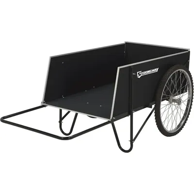 Cart - 400-lb. Capacity, 14 Cu. Ft. 48in.L x 29in.W