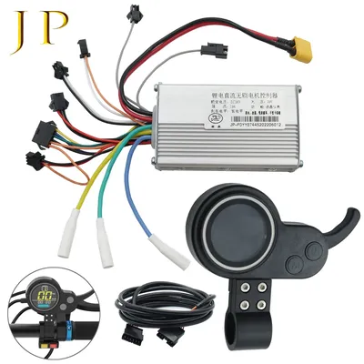 Electric Scooter LCD Meter 36/48/52/60V Universal Code Meter Color Screen Blue Screen Accelerator
