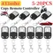 5-20PC porte télécommande 433Mhz 4 canaux télécommande utilisation Code fixe Code roulant porte-clés