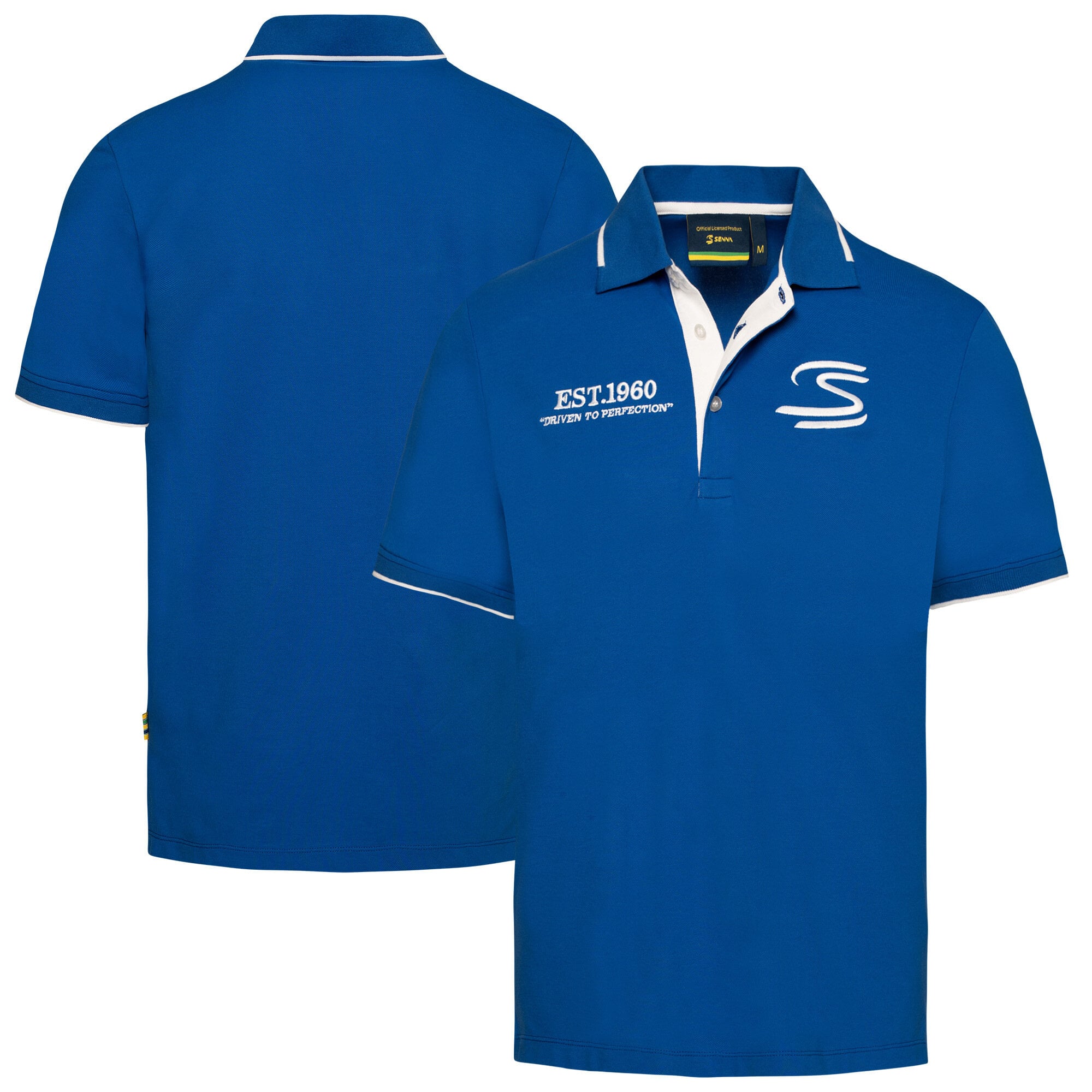 Polo Ayrton Senna EST.1960 - Bleu - Homme Taille: M