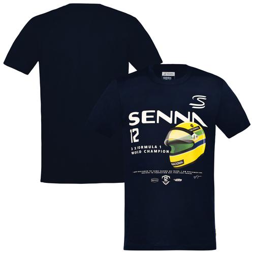 T-shirt graphique Ayrton Senna 12 - Unisexe - Homme Taille: XS