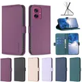 Custodia Flip per Motorola G55 5G G35 5G G85 Edge 40 Neo G84 G54 5G G14 4G Edge 40 5G Cover Business Custodia magnetica antiurto