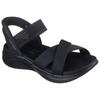 Sandale SKECHERS "ULTRA FLEX 3.0-NEVER BETTER", Damen, Gr. 37, schwarz, Textil, unifarben, sportlich, Schuhe, Freizeitschuh, Schlupfschuh mit Slip-ins Funktion, Topseller