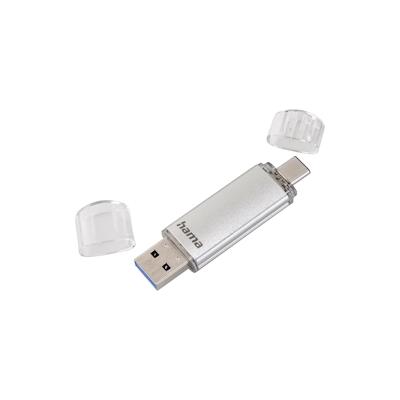 Hama USB-Stick FlashPen C-Laeta 00124163 USB 3.1/3.0 64GB silber Image