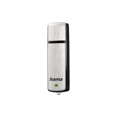 Hama USB-Stick FlashPen Fancy 00108074 128GB USB2.0 10MB/s schwarz/silber Image