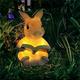 luci da giardino a led solari per esterni, luci da lettura per conigli, artigianato in resina, luci da esterno a led, luci da paesaggio, prato, giardino, percorso, decorazione per le feste, 1 pz