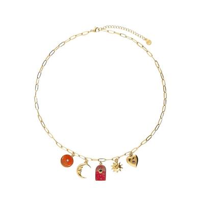 My Jewellery Mystische Halskette mit verschiedenen Anhängern Damen Image