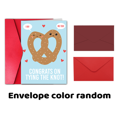TEMU Fun & Creative Greeting Card For Any Occasion - Family, , Weddings & Birthdays - Cute Cartoon Design Image