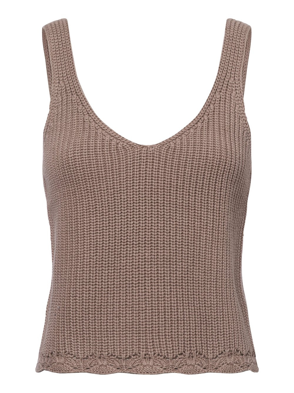 Marie Lund Häkeltop Damen kitt, XL Image