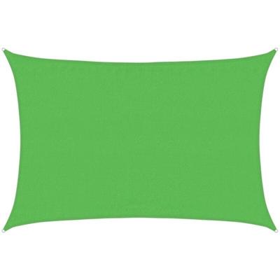 Vidaxl - Sonnensegel 160 g/m² Hellgrün 3,5x4,5 m hdpe Image