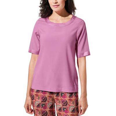 Walbusch Damen Seiden-Shirtbluse Edel-Basic Pink Image