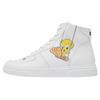 Stiefelette DOGO "Ace Boots Tweety Classic Damen Boots / Female", Damen, Gr. 37, Normalschaft, weiß, Lederimitat, Schuhe, Vegan