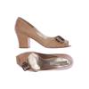 Pura Lopez Damen Pumps, Gr. 40, braun, kein Etikett