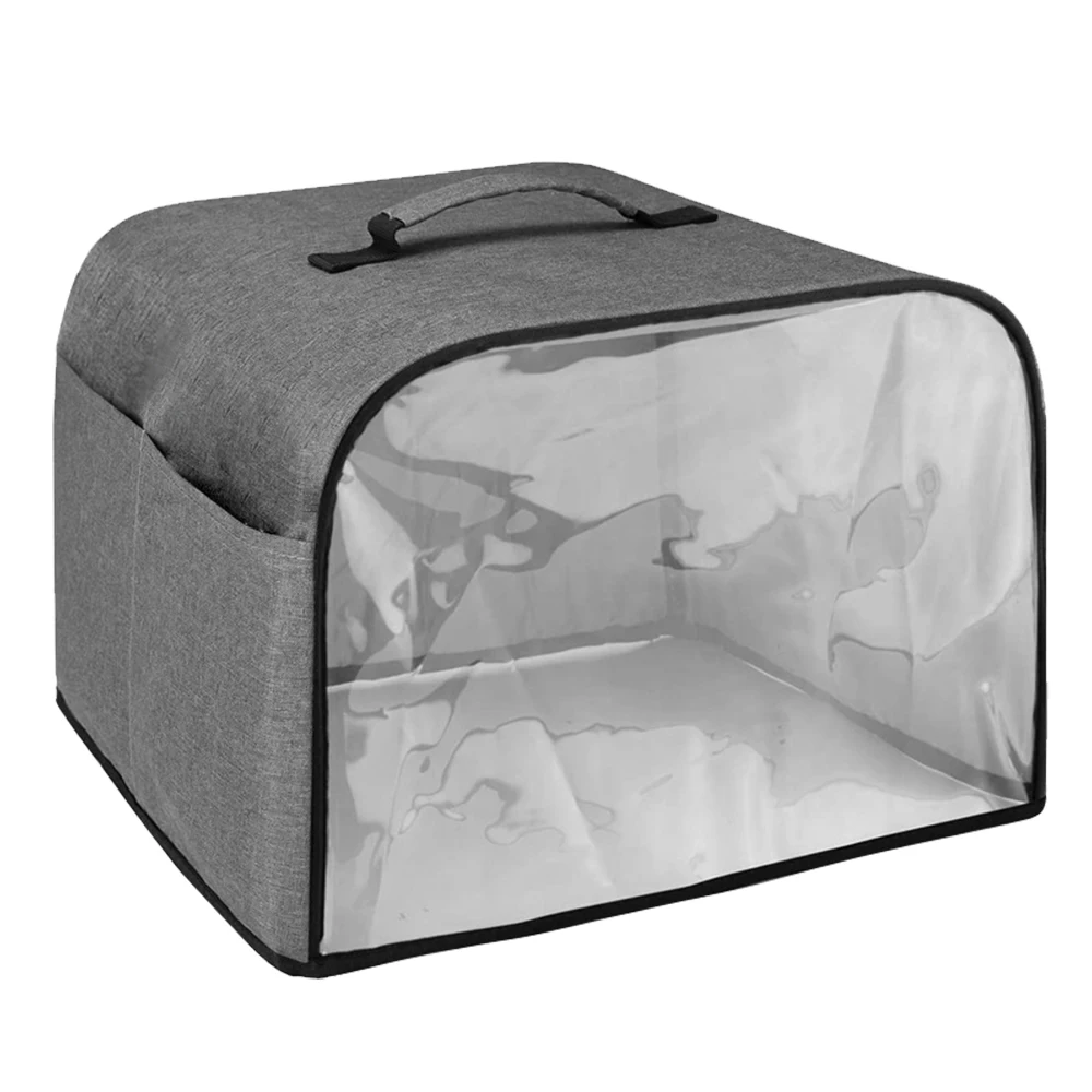 Für Ninja Foodi Grill Oxford Stoff mit Aufbewahrung taschen Haushalts brot Backen Luft Friteuse Haube Küche Staub kappe Toaster Abdeckung Image