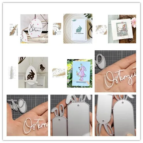 Ostern Transparent Klar Briefmarken für DIY Scrapbooking/Karte, Der/Kinder Weihnachten Spaß Dekoration Liefert Image