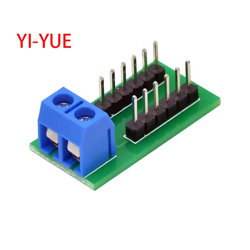 2,54 mm DuPont-Kabeladapter, 2P-Klemme auf 12P-Pin-Modul-Stecker, Stecker auf Buchse, 2,54 mm Image