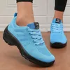 Damen-Sneaker, leichte Plateau-Tennis-Freizeitschuhe, Vintage-ästhetisches Mesh, perfekt für Street-Style-Sommer-Damenschuhe