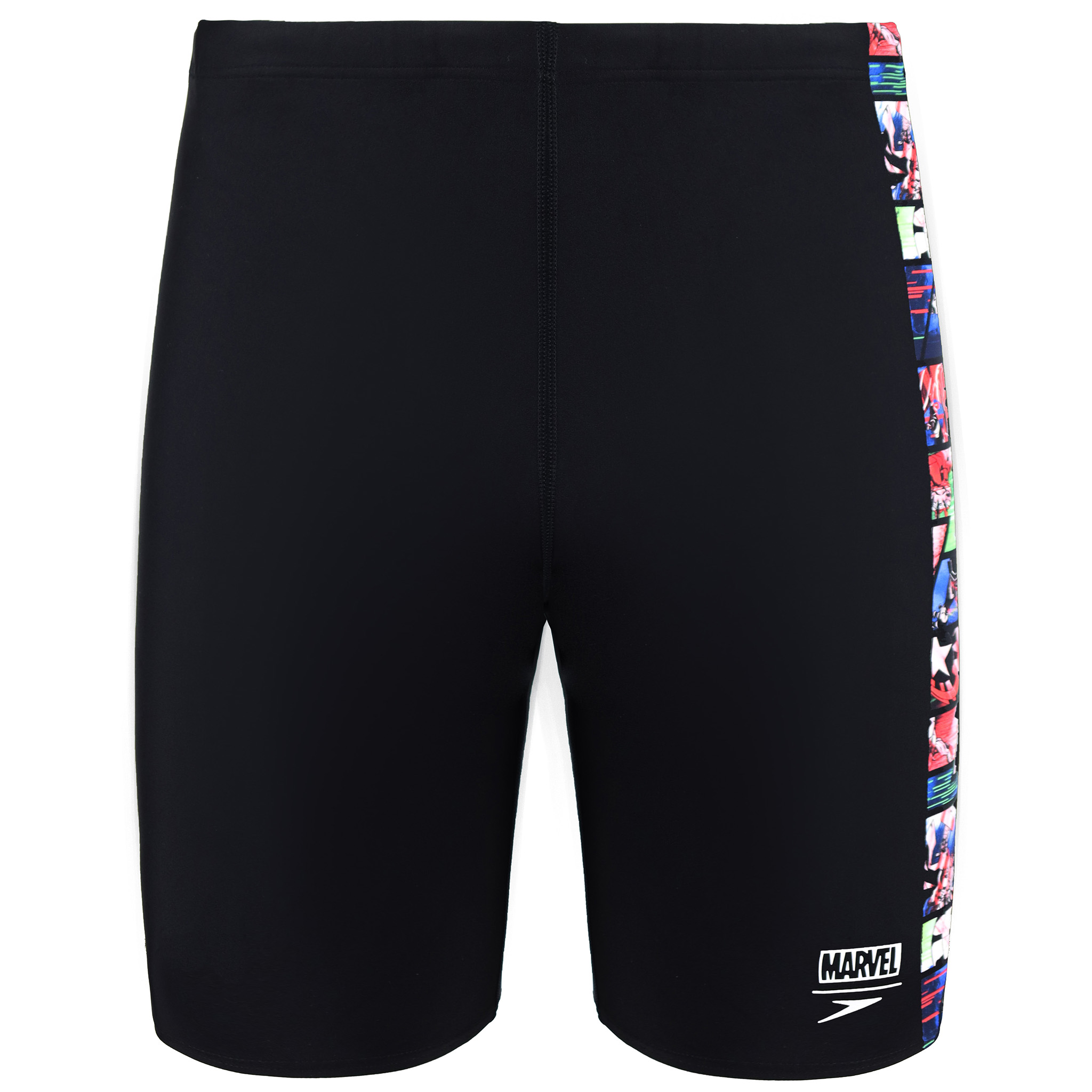Speedo All Over Print Marvel Avengers Jammer Black Mens Schwimmshorts 8 09529c701 Image