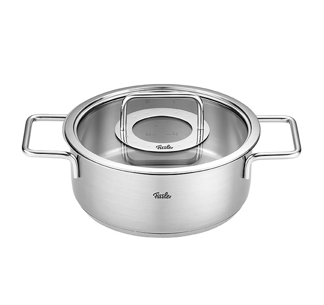 Fissler - Pure Collection - Kochtopf mit Glasdeckel 24 cm Image