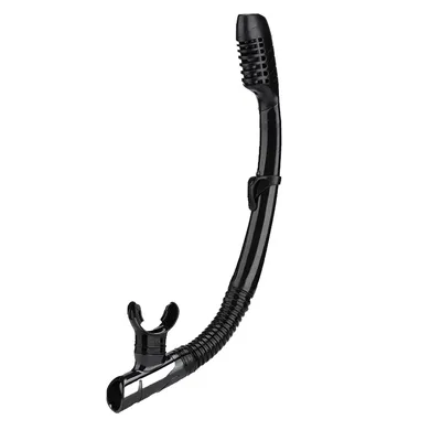 Silicone Snorkel Dry Breathing Tube skin dive dry snorkel free diving snorkeling equipment swimming