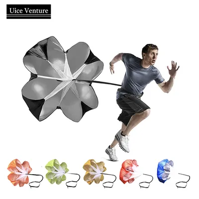 Hockey Training 56 Inch Speed Training Resistance Adjustable Waist Belt Parachute Quick Release