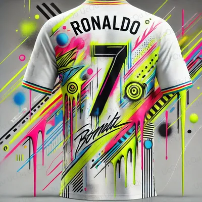 CHATGPT Street Graffiti Soccer Jersey for Kids and Adults, Special MESSI 10, Summer Tee, Intelligent