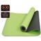 Schildkröt 960167 - Bicolor Yogamatte Fitness, 183x61x0,4cm, PVC-frei, lime/anthrazit - mts Sportartikel