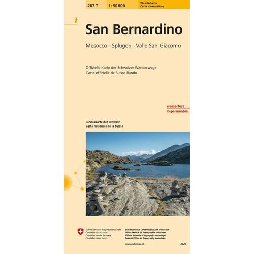 267T San Bernardino Wanderkarte