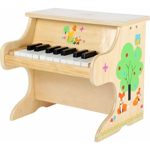 Small foot 10724 - Klavier Kleiner Fuchs, Kinder-Musikinstrument, Holz/Kunststoff, 33x25x29cm - Legler
