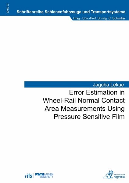 Error Estimation in Wheel-Rail Normal Contact Area Measurements Using Pressure Sensitive Film - Jagoba Lekue
