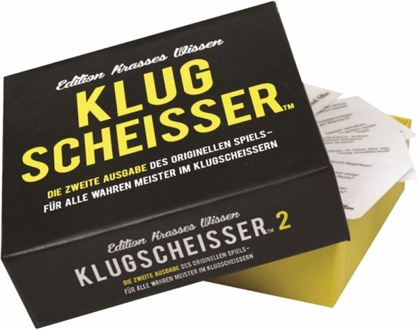 Pegasus KYL43011 - Klugscheisser Black Edition, Kartenspiel - Kylskapspoesi / Pegasus Spiele