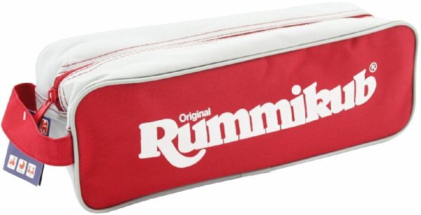Jumbo 03975 - Original Rummikub in Tasche, Familienspiel, Reisespiel - Jumbo Spiele