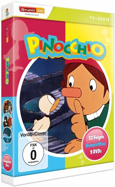 Pinocchio - Komplettbox - Episode 1-52 DVD-Box (DVD) - Universum Film