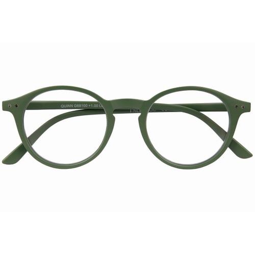 Lesebrille QUINN, grün, +2.50 dpt