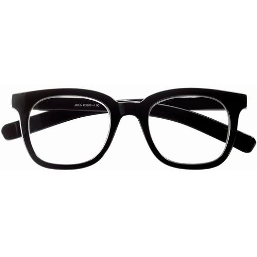 Lesebrille JOHN, schwarz, +2.50 dpt