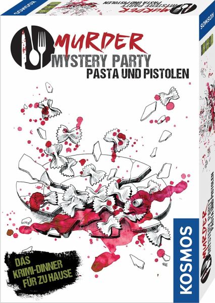 Murder Mystery Party - Pasta und Pistolen (Spiel) - Kosmos Spiele