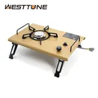 WESTTUNE IGT Fornello A Gas Bruciatore Forte Fuoco Riscaldatore Forno Portatile Esterno 4000W Ad Alta Potenza In Acciaio Inox Fornello Da Tavolo Da Campeggio