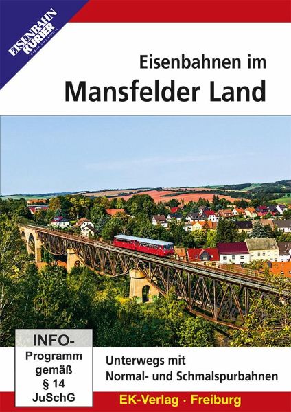 Eisenbahnen im Mansfelder Land, DVD-Video (DVD) - EK-Verlag