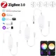 Zigbee 3.0 Controller LED intelligente DC5V 12V 24V Dimmer Singolo colore CCT RGB RGBW RGBCCT Striscia LED per Alexa Alice SmartThings 2mqtt