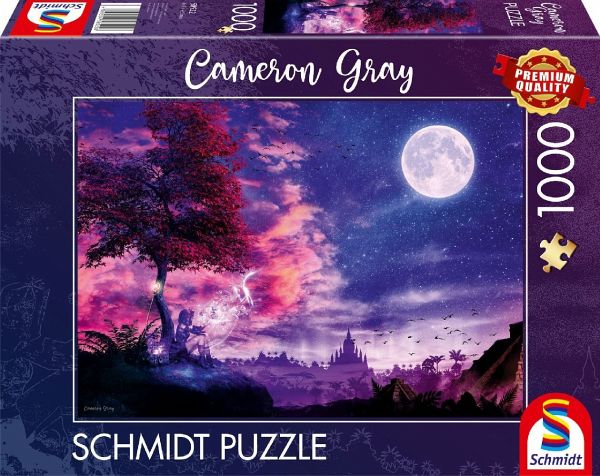 Schmidt Spiele 58522 - Sagenhafter Blick, Puzzle Cameron Gray 1.000 Teile - Schmidt Spiele